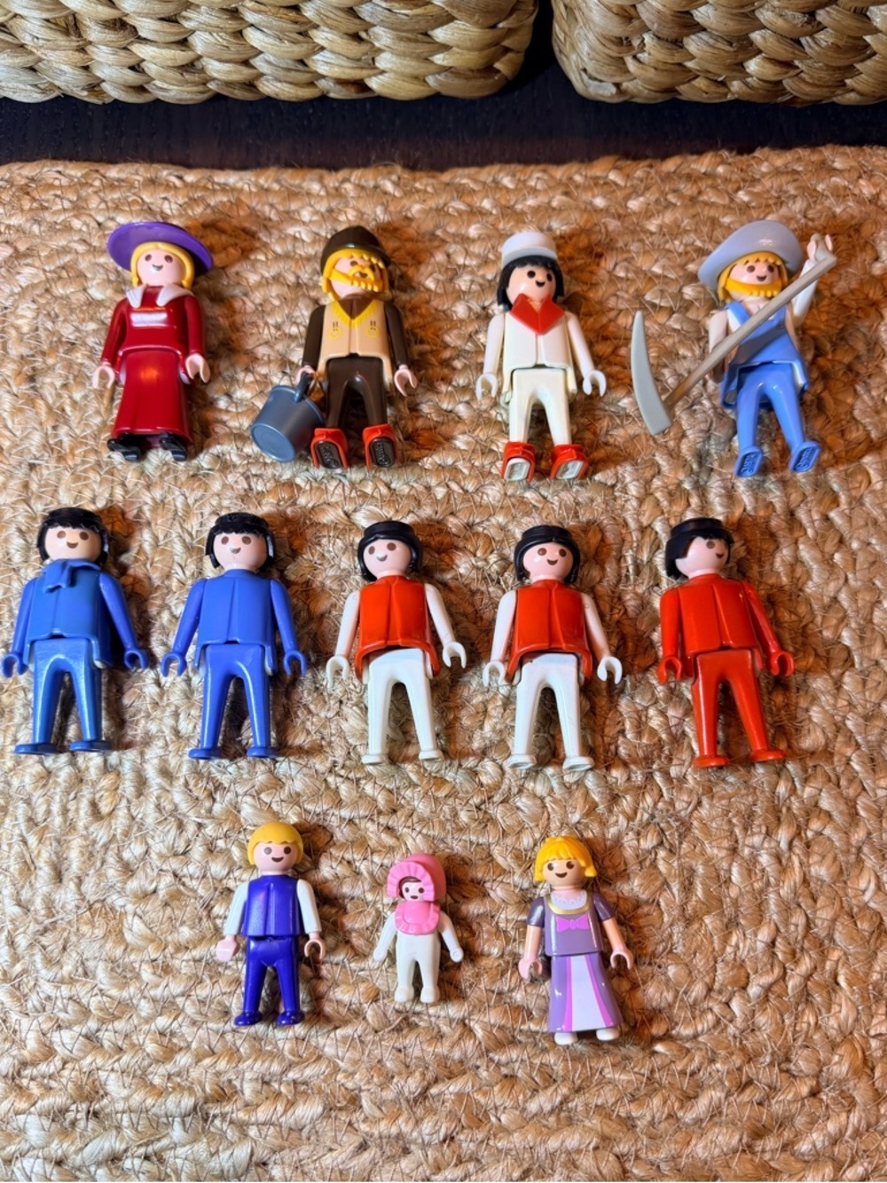 Playmobil Vintage Figures - Lot of 12